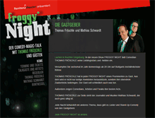 Tablet Screenshot of froggynight.de